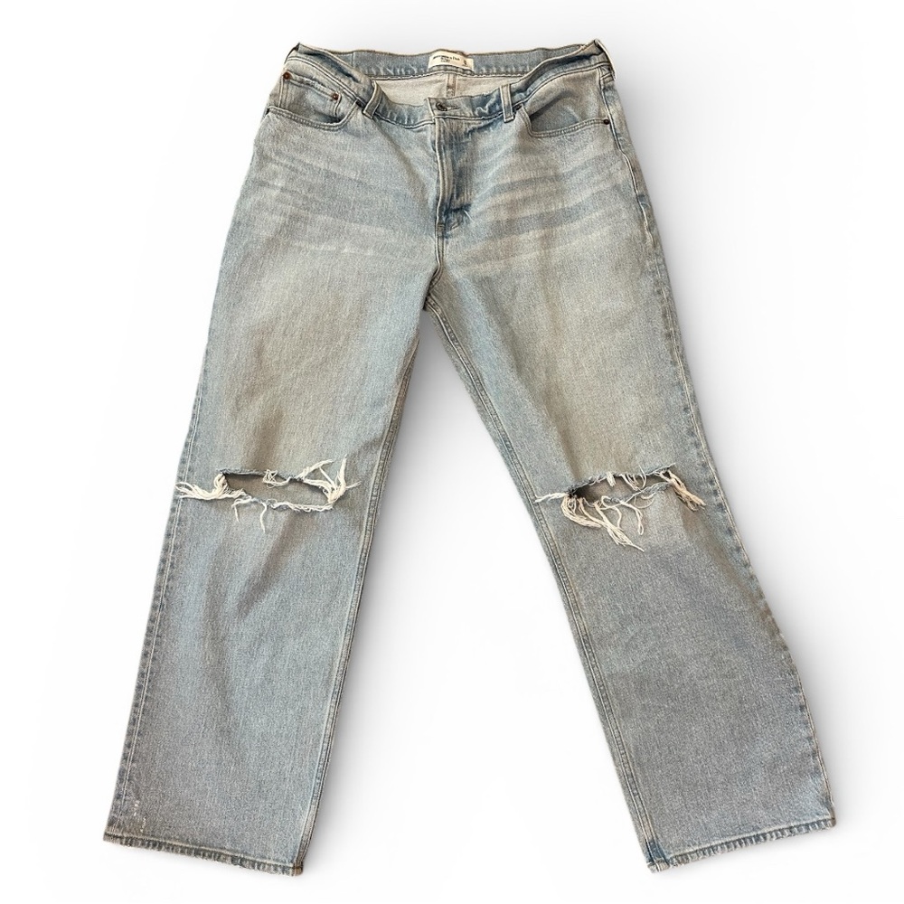 Abercrombie & Fitch Low Rise Baggie Jean Curve Love 31R